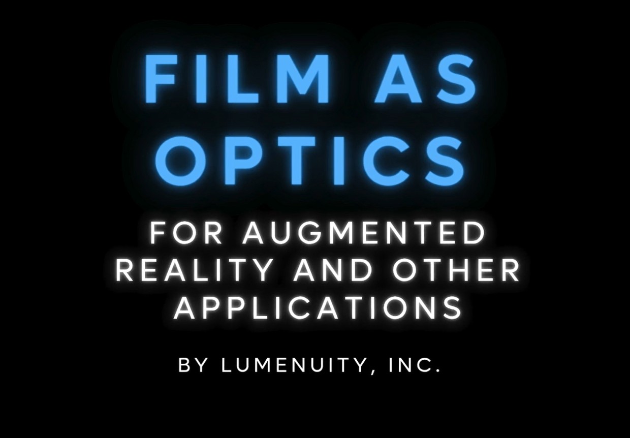 Lumenuity Film-as-Optics demonstration video