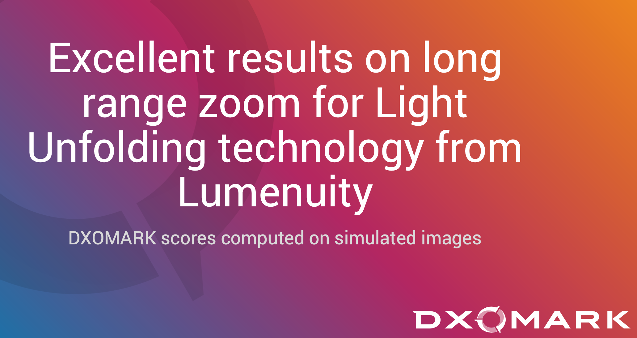 DxOMark Benchmark
